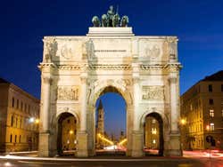 Siegestor, o Arco do Triunfo de Munique