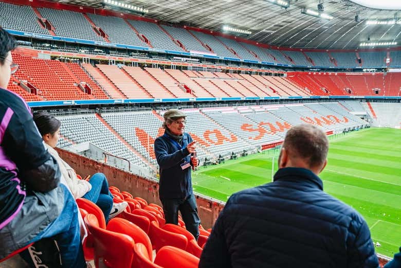 Visitando o interior da Allianz Arena