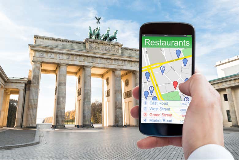 Procurando restaurantes em Berlim